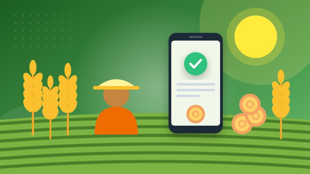 PM Kisan Status Check online farmer scheme illustration