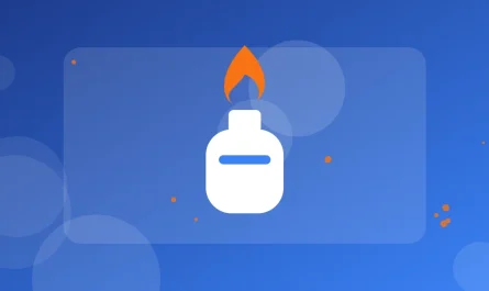 PM Ujjwala Yojana LPG cylinder and stove illustration